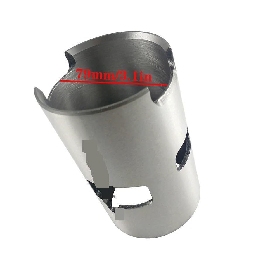 Camisa de cilindro de 79mm para solucionar pérdida de compresión en motor 4