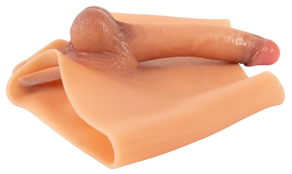 You2Toys Accesorio erótico de cuero y látex Liquid Silicone Penis Pants