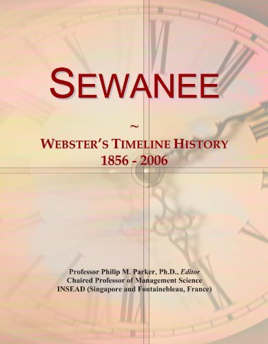 Sewanee: Webster's Timeline History, 1856 - 2006