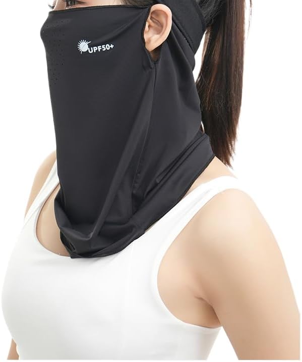 sun protection mask (BLACK)