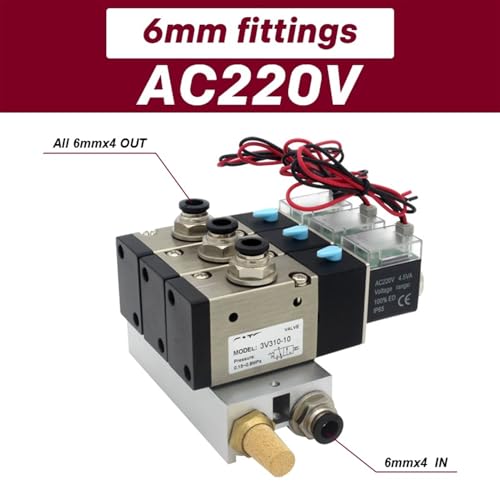 Bloque de electroválvula normalmente abierta para optimizar el control de aire industrial 3
