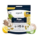 Organifi Pure - Promotes Stimulation in Learning, Memory, Focus, and Clarity - Brain Support with Superfoods - Gluten-Free and Non GMO - Best Served Cold, 30 Servings