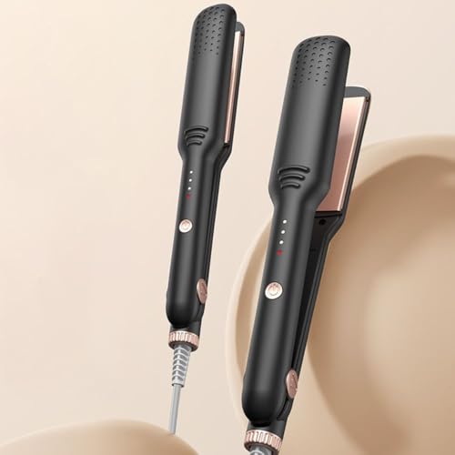 Plancha de Pelo Anión Ajustable Temperatura Negra miniatura 5