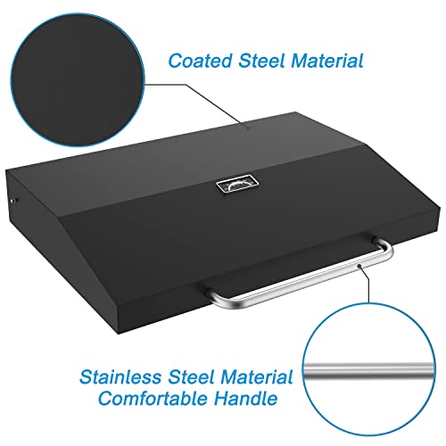 Upgrade Hinged Lid For Blackstone 28 Inch 1517 Griddle, Griddle Hard Cover Flat Top Lid Compatible With 28" Blackstone Griddle #TOP2
