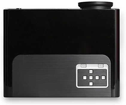 Puncak view tina HTP LED-86+ Wifi HD Projector kalayan panel kontrol