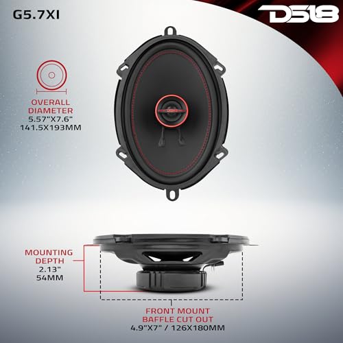 DS18 GEN-X5.7 3-Way Speakers