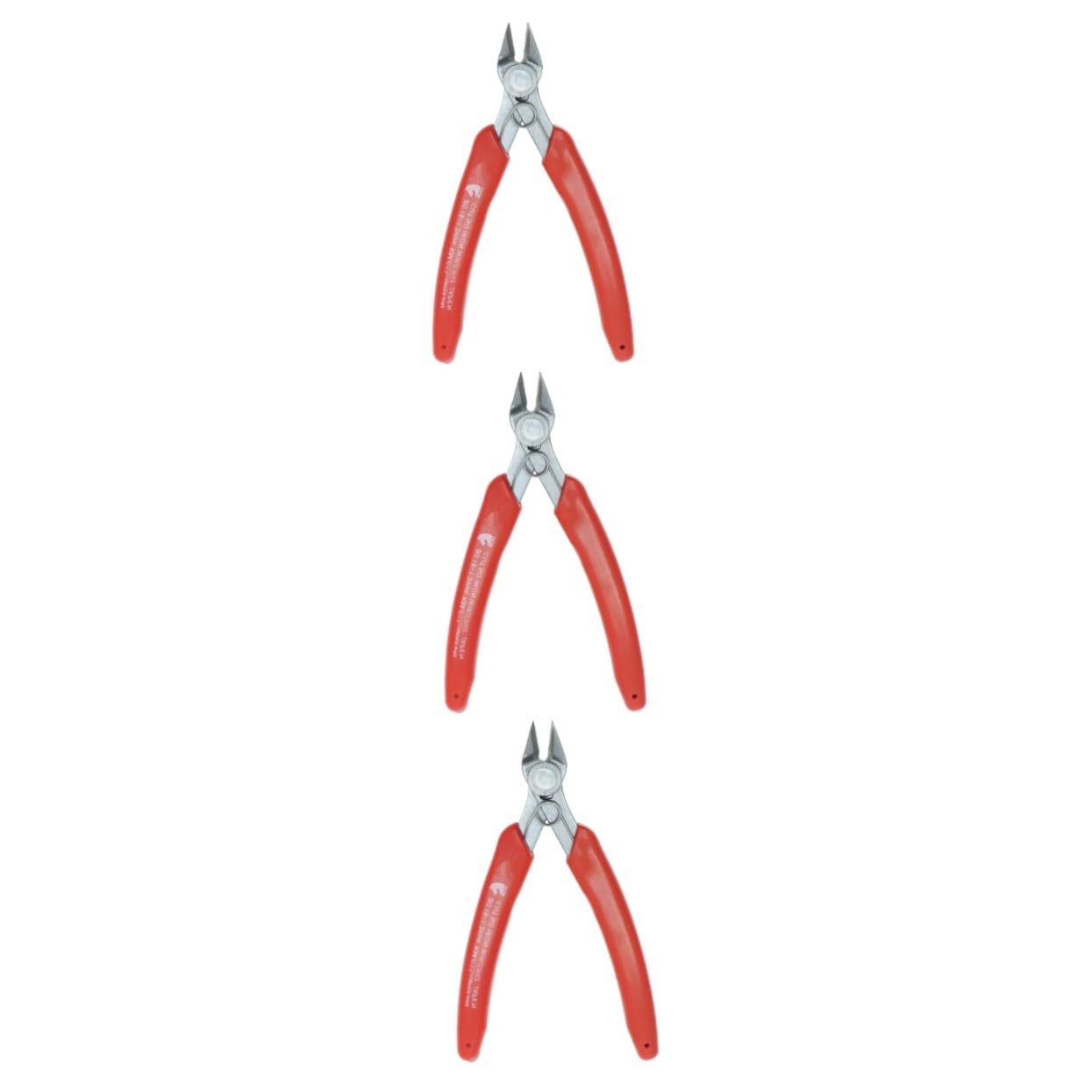 Alicates de corte diagonal para alambres y cadenas jojofuny cortadores de cables juego rojo