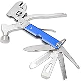 15-in-1 Multi-tool with 6 Sockets, Screwdriver Attachments, and Canvas Storage Pouch (11 pcs.) by Knack