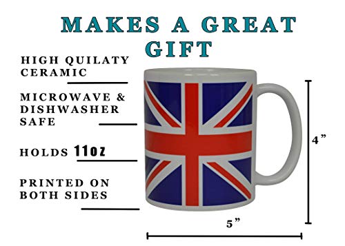Union Jack British Flag Coffee Mug - Image 4