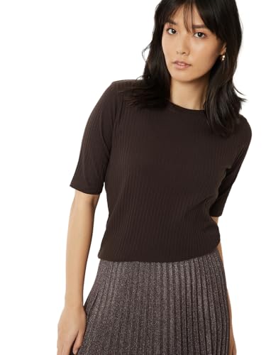 Image of Max Plus Size Women Ribbed T-Shirt