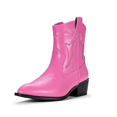 Western Cowboy Boots-9815-pink