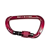 Turnout Tools Firefighter & Rescue Services Locking Carabiner WA, USA - NFPA 1983 & 2112 (1-Pack)
