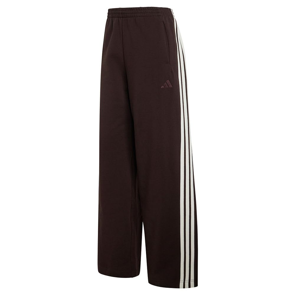 Womens Kit 3-Stripes Wide Pants Casual - Purple