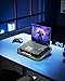 MOUNT PRO Gaming Laptop Cooling Pad, RGB Laptop Cooler Stand with Powerful Turbofan (3500 RPM), Height Adjustable Laptop Fan Cooling Pad for 13-19 Inches Notebook, with Sealed Foam, Touch Control