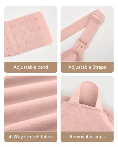 Image of Stelle Nursing Bras Maternity Bralette Seamless for Breastfeeding