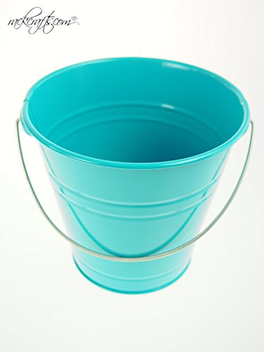rackcrafts.com Large / XL Metal Sand Water Paint Pails Buckets Party Favor Wedding