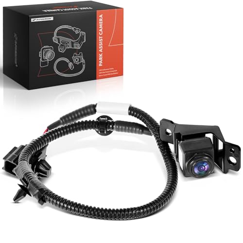 Image of A-Premium Park Assist Camera Rear View Backup Reverse Camera Compatible with Select Honda Models - 2009-2014 Ridgeline - Replace# 39530SJCA01