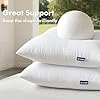 MIULEE 12x12 Pillow Insert Throw Pillow Insert, Outdoor Pillows Water-Resistant Premium Outdoor Pillow Stuffer Sham Square for Bed Couch Sofa Patio Furniture Cushion #3