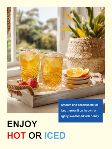 Image of TeeLux Burdock Root Tea Bags, Caffeine-Free Herbal Tea, Smooth Mellow Flavor, Lightly Toasted Aroma, Hot or Iced, 50 Count