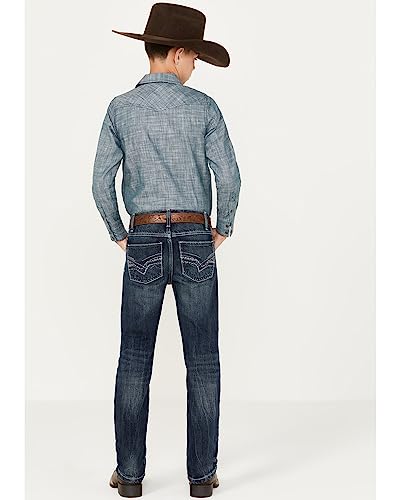 Wrangler Boys' 20X Vintage Boot Cut Jean Canyon Lake 14 Reg #TOP2