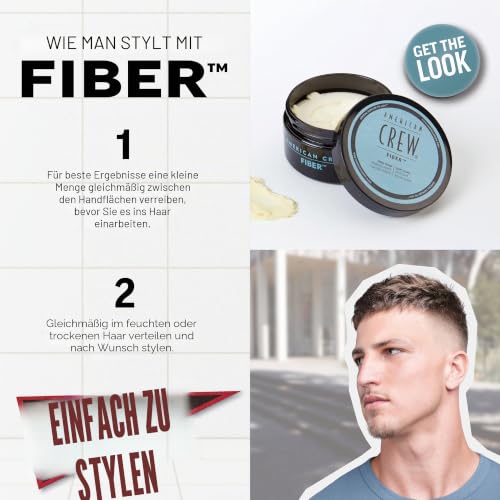AMERICAN CREW Classic Fiber Haarwachs für Männer, 85 g – Ansicht 5