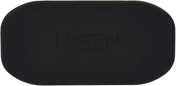 Haven Fits Over Sunwear unisex adult Sq 3 57 Clip On Sunglasses, Grey, mm US