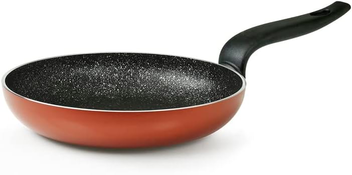 Flonal Pepita Granit Frying Pan Bronze Aluminum, 10.23-inches, Clear