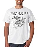  Rusty Wrench Ducati Streetfighter - Camiseta para moto