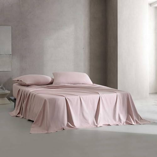 Parure de lit Calvin Klein percale lit king size drap durable taupe - 5