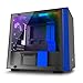Produktbild NZXT H200i - Mini-ITX-Gehäuse für Gaming-PCs - Smart Device mit CAM-Unterstützung - Hartglasfenster - Bereit für Wasserkühlungen - Schwarz/Blau - 2018 Version