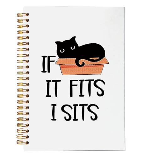 Carnet de notes chat noir pour organiser vos journées de maman chat créative