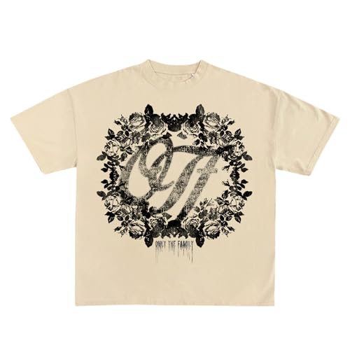 Lil Durk OTF Flowers Tee, Wheat, Small