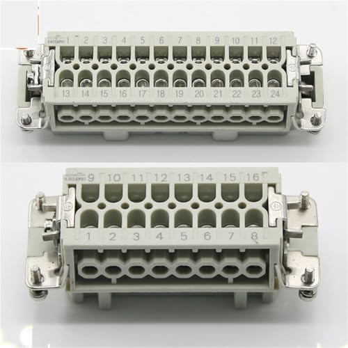 Conector Rectangular 4 Female Core 16A 500V BBPGYPHV miniatura 6