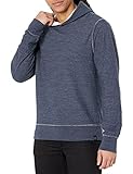 Lange Ärmel Lucky Brand Herren Duofold Hoodie, Marineblau, S