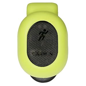 Garmin Running Dynamics Pod – Compact Design, Running Efficiency Values, Easy Operation, Battery Life up to One Year, yellow, m