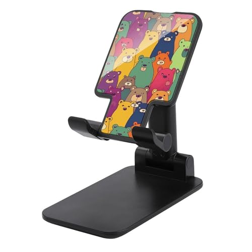 Support de téléphone portable pliable stable pour éviter les chutes sur bureau
