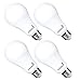 Hyperikon 16W LED Light Bulb A21, 16W (100W Equivalent), CRI92, 1620 Lumens, 4000K (Daylight Glow), Medium Screw Base (E26), ENERGY STAR Certified, UL-Listed, Dimmable - (Pack of 4)