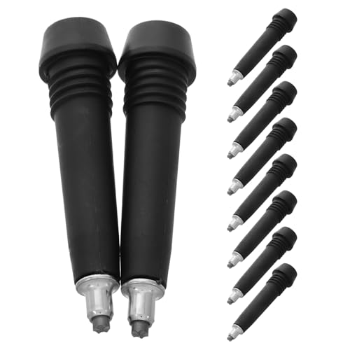 Mikinona 10 Stück Tungsten Trekkingstock Spitzen Stoßdämpfende...