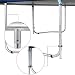 Monzana Trampolin Cama elástica Ø244cm Set Completo Incl.Red de Seguridad y Cubierta...