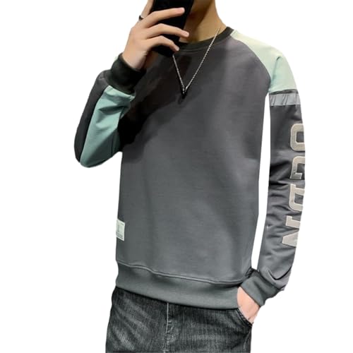 Sweat-shirts pour hommes hauts de mi-saison vêtements amples casual