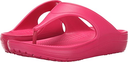 Crocs Women's Sloane Platform Flip, Raspberry, 8 M US