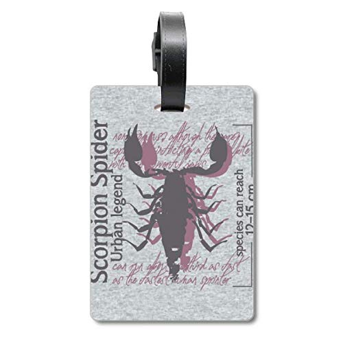 Étiquette d'identification pour valise motif homard Discover World