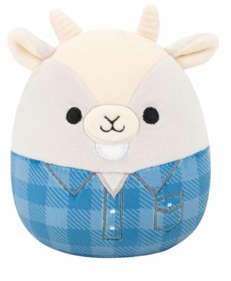 Squishmallows - 7.5'' - Walker Grey Goat Wearing Shirt/Plush