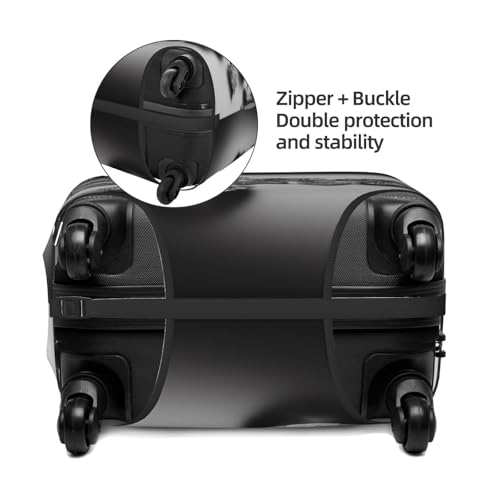 Diamond Jewelry Jewels Luxury Luggage Suitcase Covers Elastic Washable Travel Luggage Protector Anti Scratch Travel Suitcase Protective Cover For Kid And Adult, Fits 18-32 Inch Luggage3