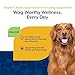 NaturVet VitaPet Adult Daily Vitamins Plus Breath Aid for Adult Dogs, 60 ct Soft Chews, Made in The USA with Globally Source Ingredients