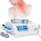 HOTCOS Shockwave ED Therapy Machine with 7 Massage Heads, Body Muscle Massager for Erectile Dysfunction Portable, Deep Tissue Pain Relief Shock Wave Machine