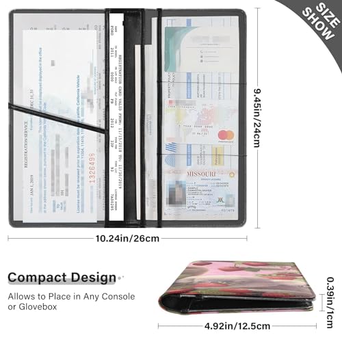 Organizador de documentos para auto Multicolor miniatura 3