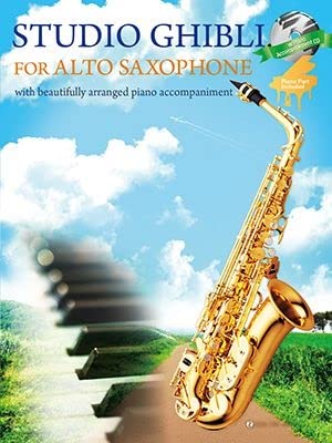 Studio Ghibli For Alto Saxophone - BOOK+PART+CD