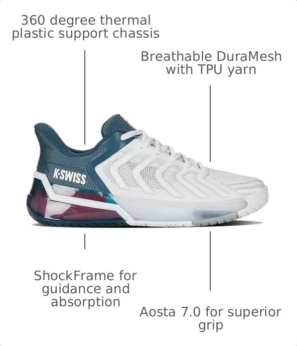 Image of K-Swiss Men's Ultrashot 4 Tennis Shoe