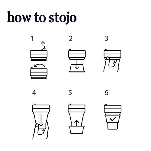 Stojo Collapsible Cup, 16 oz.